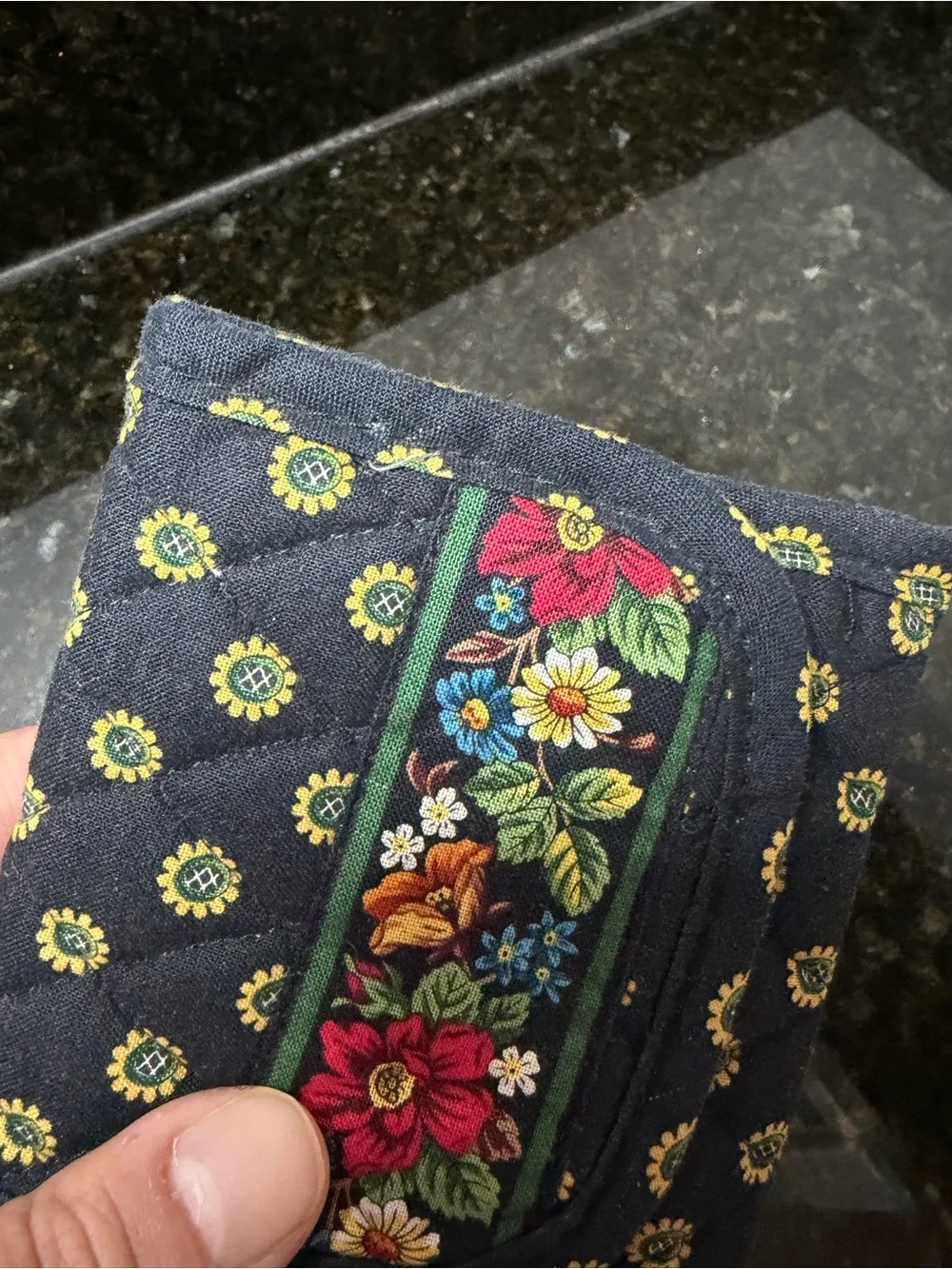 Vera Bradley quilted small